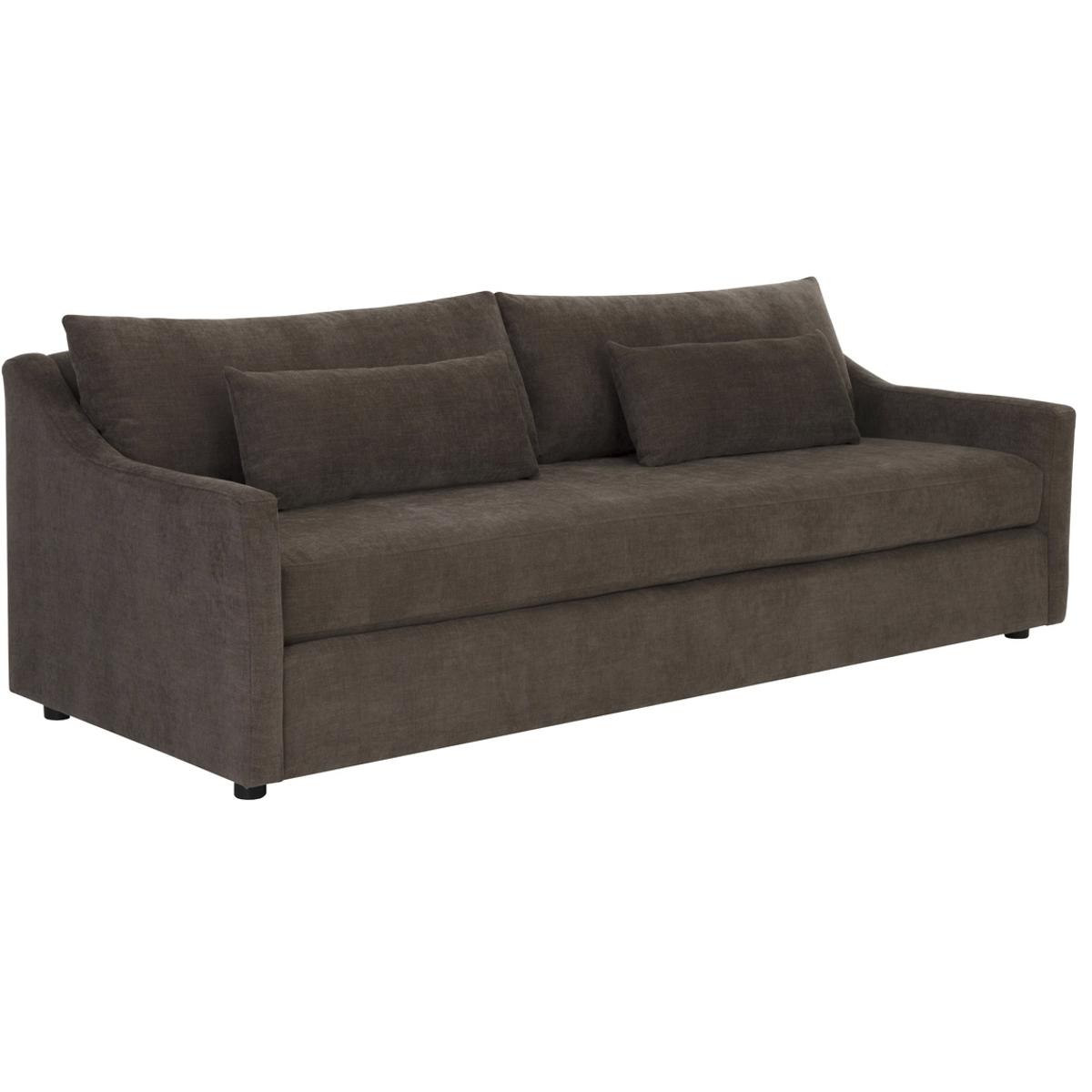 SUNPAN 113096 Bramwell Rika Chocolate Sofa